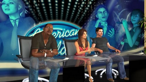Miniatura 3 de Karaoke Revolution Presents American Idol Encore 2 with Microphone - Playstation 3