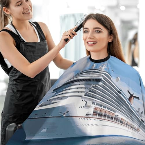 Capa para Corte de Cabello Unisex Ajustable 66.9x56.7 Pulgadas miniatura 5