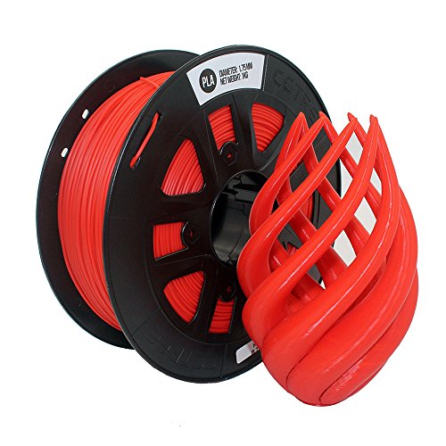 CCTREE 3D Printing PLA 1.75MM Filament 1kg Net Weight For Creality CR-10S,Red
