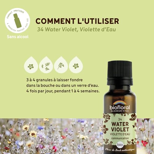 Water Violette d'eau Biofloral retrouver le chemin du partage authentique