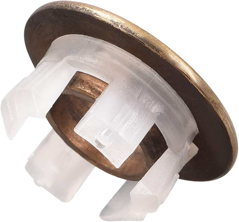 bathroom sink overflow cap