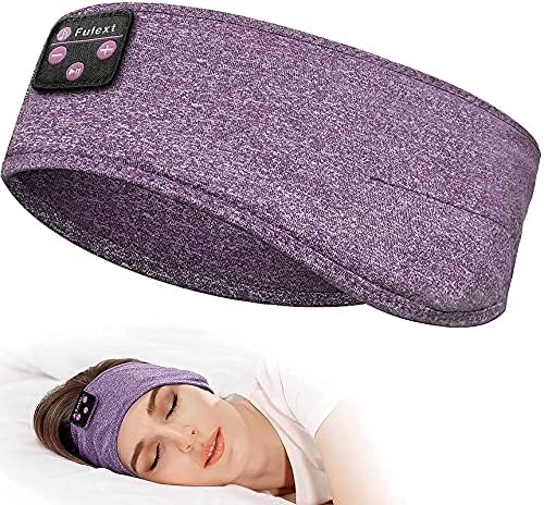 Perytong Sleeping Headphones, Bluetooth Sleep Headphones Headband Soft Comfortable Bluetooth Headband Sleep Earbuds Sports Headband Cool Tech Gadgets Sleeping Gifts Guide for Women Men