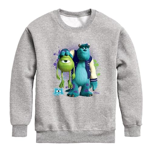 Disney - Monsters Inc. - Mike and Sully - Toddler & Youth Crewneck Fleece Sweatshirt