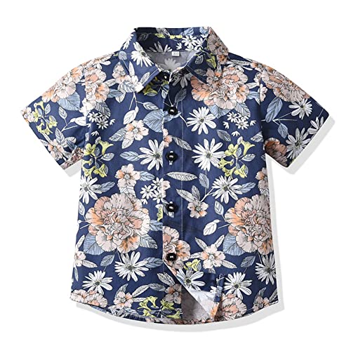 Image of Daddy and Me Matching Outfits Hawaiian Father and Son Matching Shirts for Family Photoshoot Summer Men Boys Father's Day Tops
