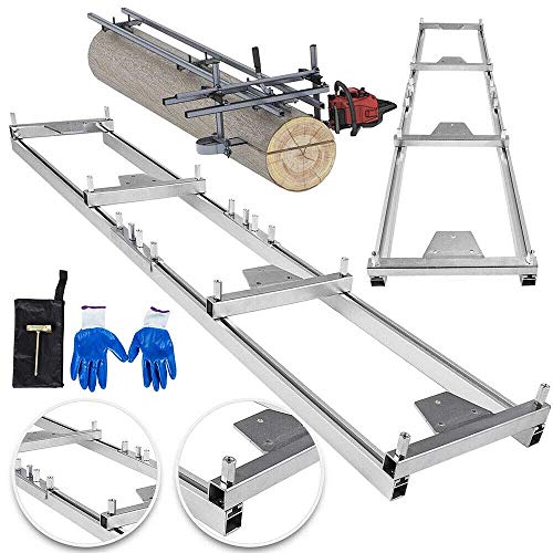 RainWeel Kettensäge Offene Rahmenschiene Mobiles Sägewerk 14-36 Kettensägenmühle Tragbare Fräsen Fräs Mühlenführer Kit – Bild 4