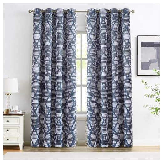 jinchan 100% Blackout Curtains