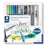 El juego contiene una variedad de productos de alta calidad STAEDTLER