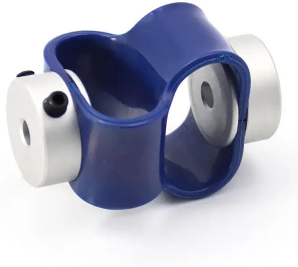 8-shaped Coupler D40L50 L60 Type Plastic Flexible Declination Elastic Coupling For Encoder 1Pcs(LS-D-D40L50-6-12)