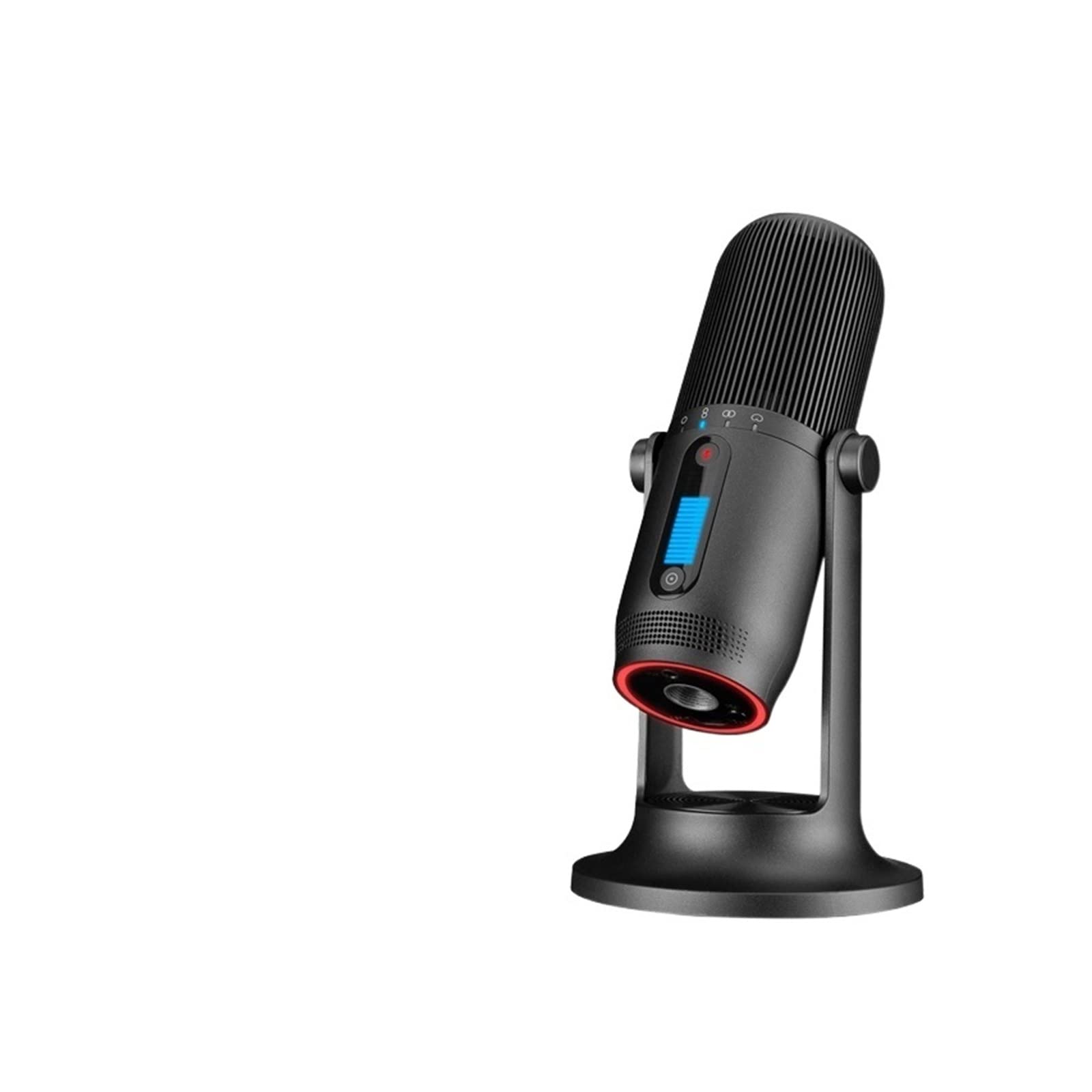 Microphone USB de bureau One Pro gris idéal pour le doublage de voix et le streaming à la maison