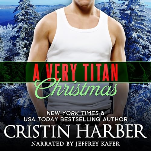 A Very Titan Christmas Audiolibro Por Cristin Harber arte de portada