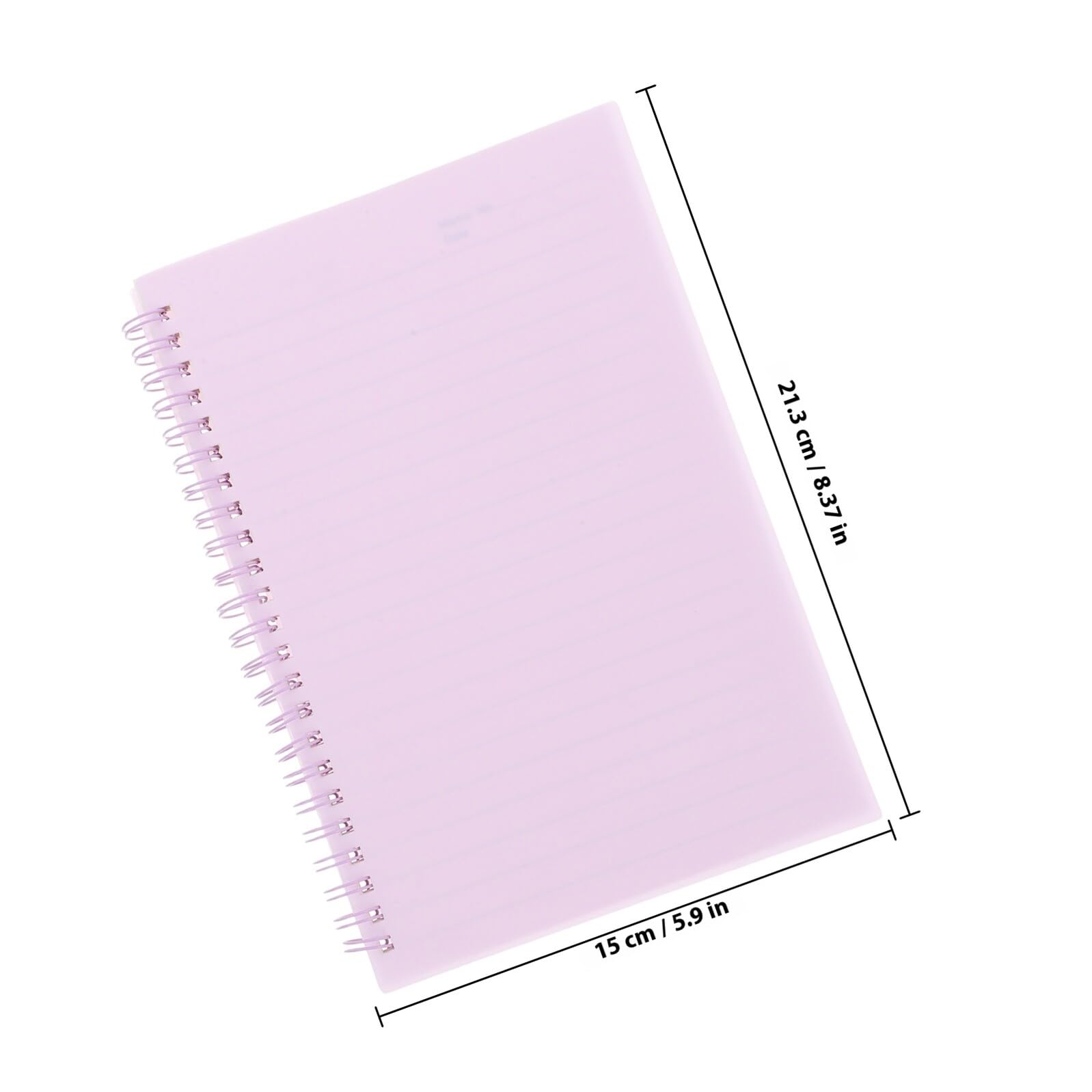 iplusmile 5 pezzi Quaderni Spirale con Righe Pagine per Appunti Taccuino Multifunzione per Scuola Ufficio e Diario Blocchi Note Piccoli con Copertina Resistente