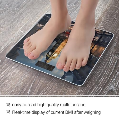 Báscula Digital de Baño con Pantalla LCD miniatura 5