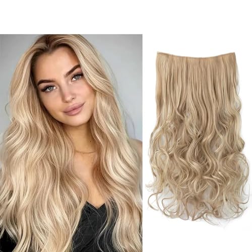 cortinas en el cabello color beige marca SARLA