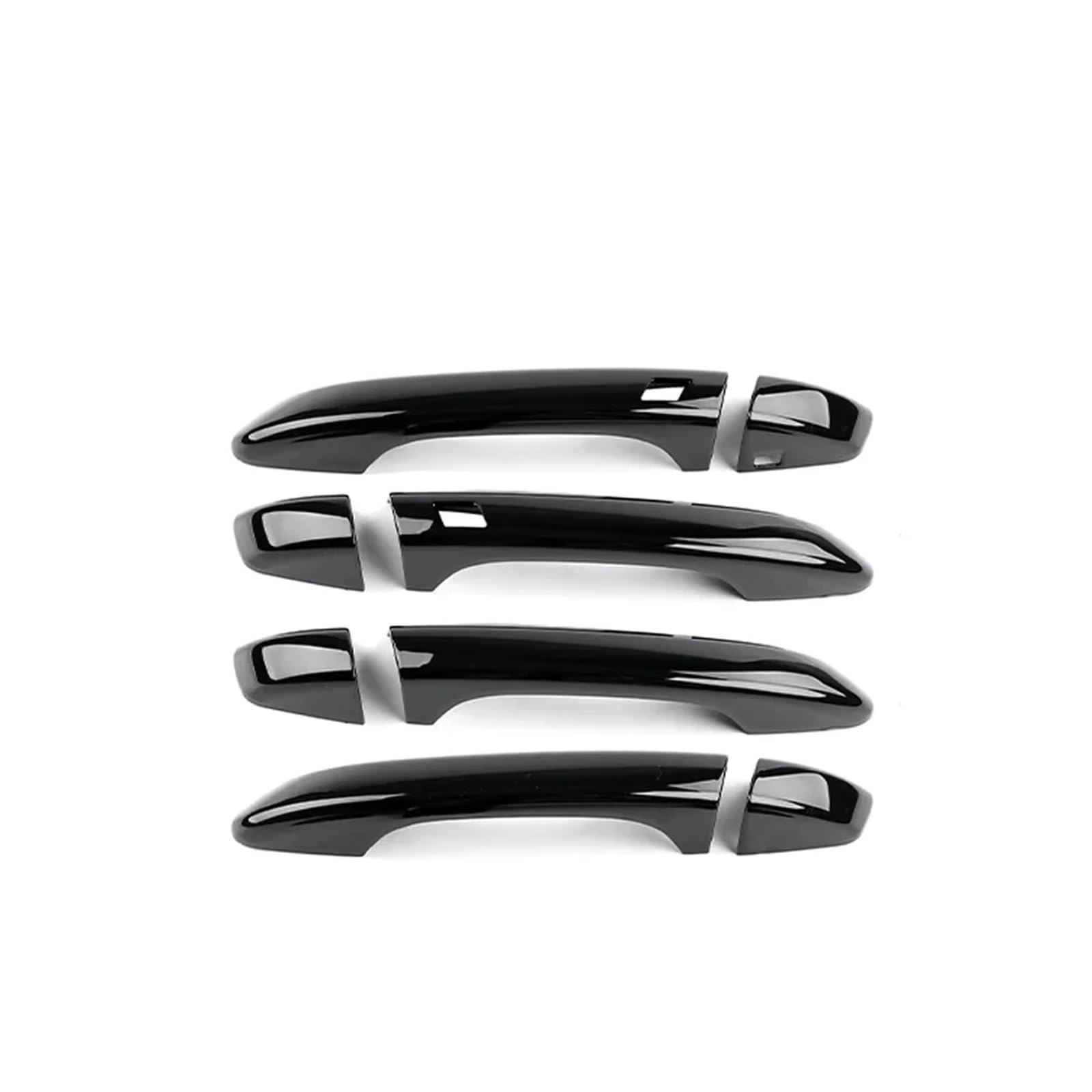 Rdwspli Black Exterior Handle Shell Compatible With Kia For Stinger 2018-2023 Door Handles Covers Left Hand For Drive Right Hand For Drive 8Pcs Abs Exterior Car Accessories