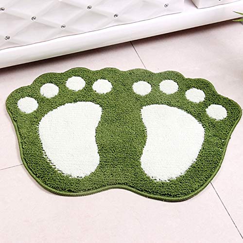 Tapis de salle de bain microfibre antidérapant anti-glissade 40x60