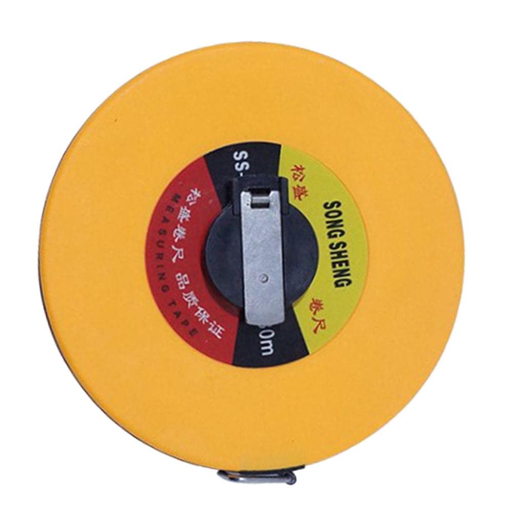 巻き尺　10m  　グラスファイバー Amazon | YsXoWiui グラスファイバー製巻尺 レザー製巻尺, 30m