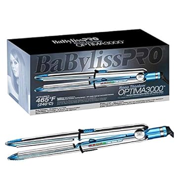 Prancha Super Nano Titanium Babyliss Pro Optima3000 1 + 1/4
