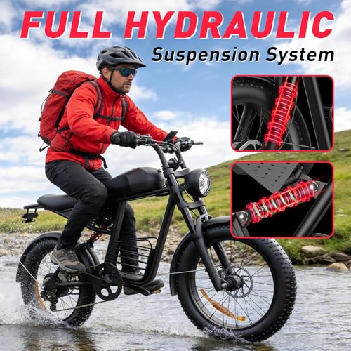Electric Bike for Adults FX20, 3000/1500/1000W Peak 30-37MPH Fast - Image 5