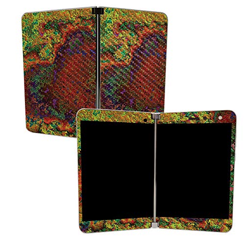 Image of MIGHTY SKINS Carbon Fiber Skin for Microsoft Surface Duo - Rust | Protective, Durable Textured Carbon Fiber Finish | Easy to Apply, Remove, and Change Styles | Made in The USA (CF-MISURDUO-Rust)