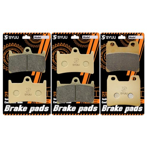 Plaquettes de frein moto S SYUU pour Yamaha FZS 1000 Fazer et XJR 1300