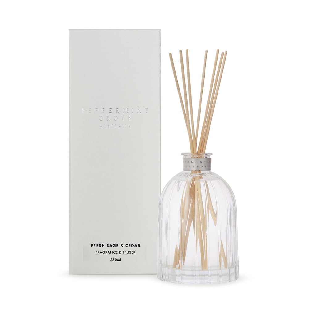 Peppermint Grove Fresh Sage and Cedar Diffuser 350ml