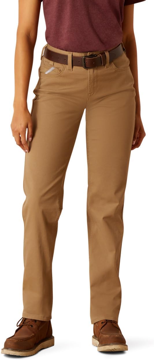 Ariat Womens Rebar Perfect Rise Made Tough Straight Pant