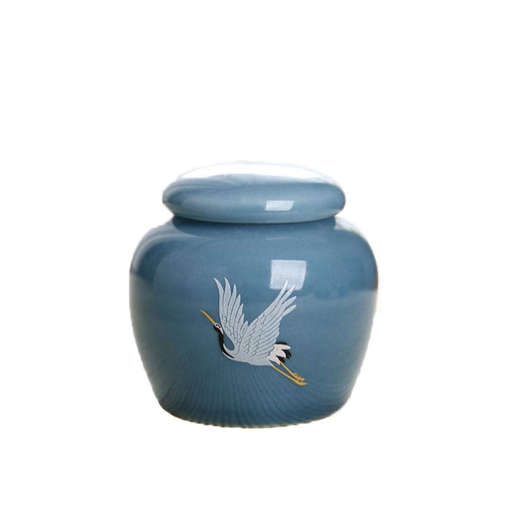 Blauwe Mini Urn 83 - De Mooiste Urn