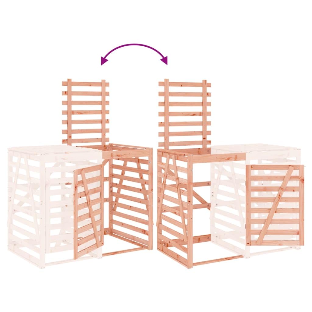 Genérico Extensión para cobertizo de Cubo de Basura Madera Abeto Douglas,Casa y jardín,Productos del hogar,Accesorios para contenedores de residuos,Soportes para contenedores de residuos-825112