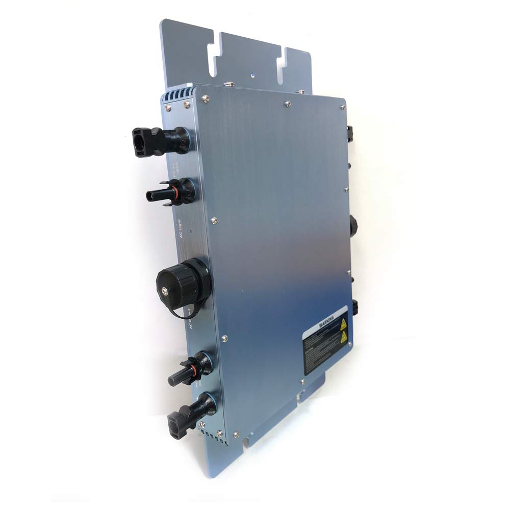 Inverter 1200 W solare microinverter digitale accoppiato a rete solare WVC-1200 IP65 impermeabile