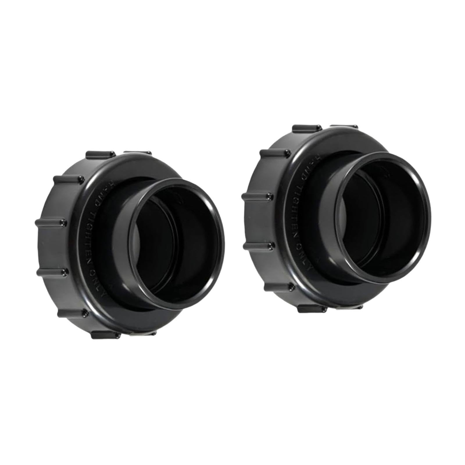 Perfeclan 270100 Adaptador válvula para Piscina, filtrado, fácil instalación, Accesorios, Piezas Profesionales Resistentes al Desgaste, Repuesto PVC para, 2 Juegos
