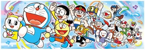 Amazon Co Jp ジグソーパズル 藤子 ｆ 不二雄キャラクターズ キャラクター大行進 E1490 おもちゃ