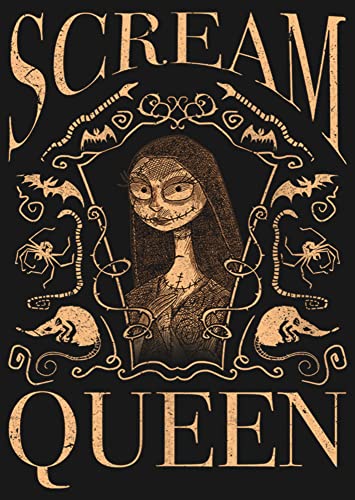 Disney Nightmare Before Christmas Screem Queen Girls Standard T-Shirt2