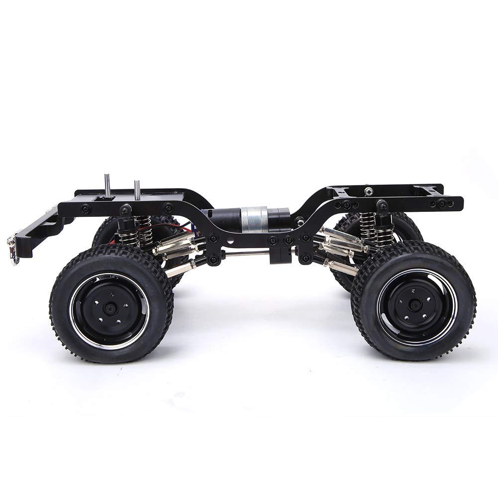 Alomejor Chasis de Coche RC, Accesorio de Mejora de Precisión CNC for
