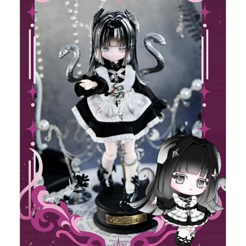Muñeca articulada BJD Lulu Elf 5.9'' en caja sorpresa miniatura 6