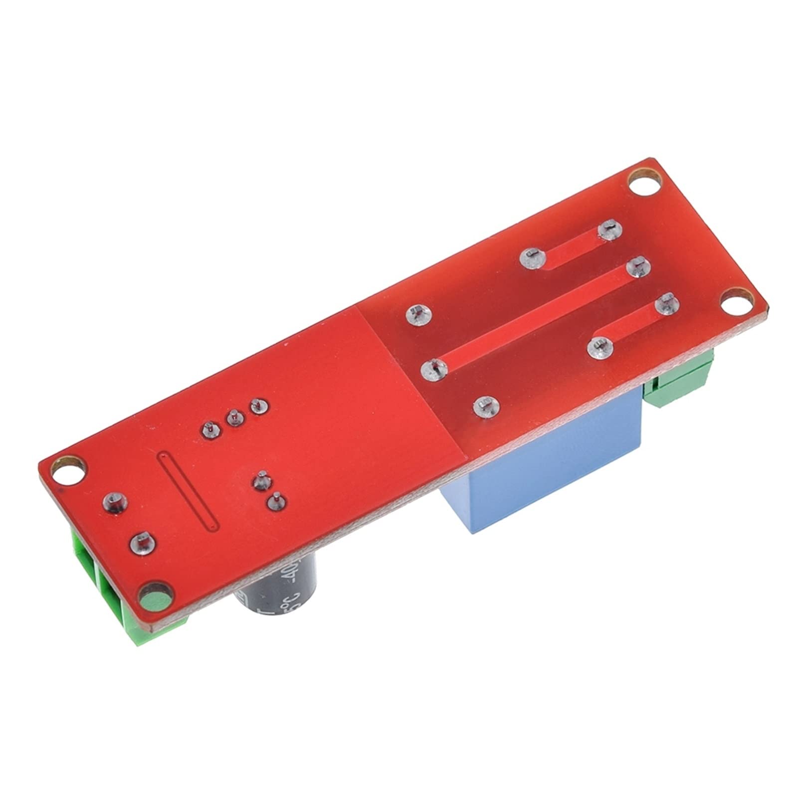 1 Uds NE555 temporizador interruptor módulo ajustable de relé retardo tiempo DC 12V escudo 0~10S