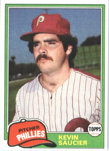 Kevin Saucier Philadelphia Phillies (Baseball Card) 1981 Topps #53