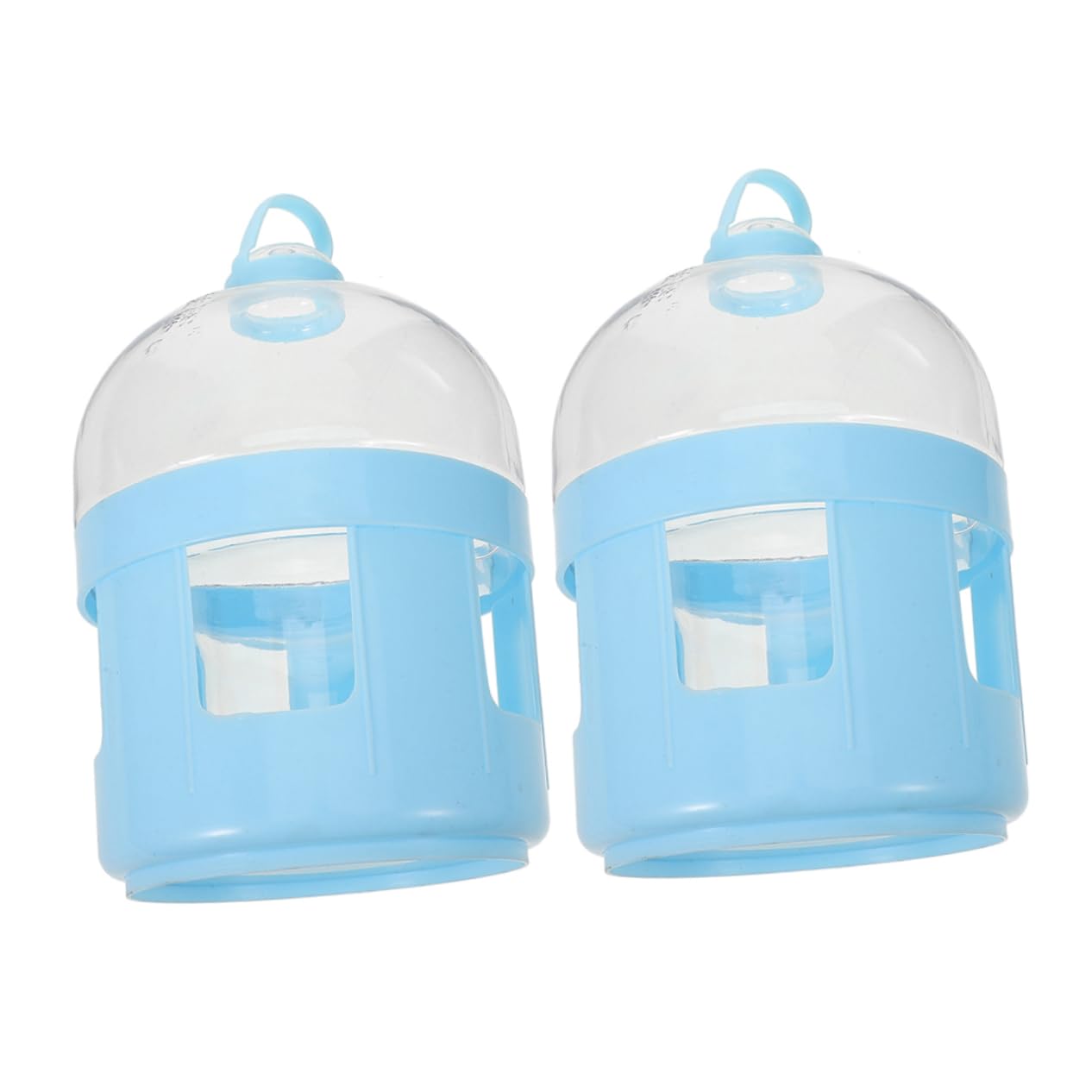 POPETPOP 2 Bebederos para Palomas Boca Ancha de Abs, Dispensador de Agua para Jaulas Que Facilita la Limpieza y Promueve Hidratación Saludable