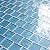 Abolos Landscape 12" x 12" Pool Rated Danube Blue Glass Mosaic Backsplash Wall Tile (12 SqFt/Case)