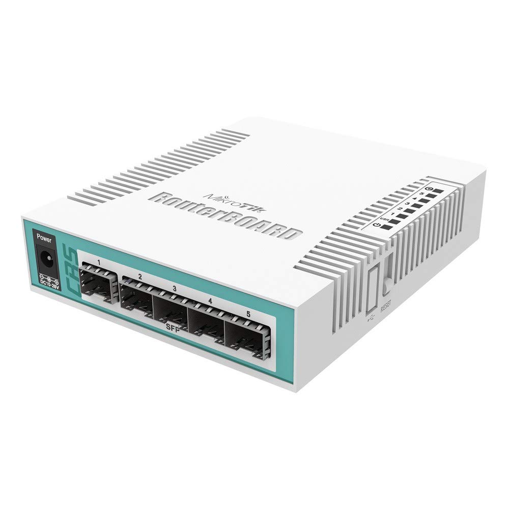 Mikrotik CRS106-1C-5S Switch with 5X 1.25Gbps SFP Cages and 1x Gigabit Ethernet/SFP Combo Port-image-11
