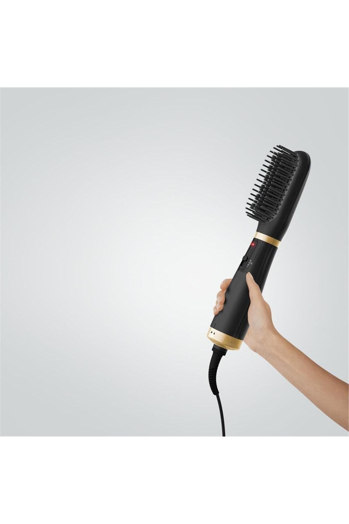 Rowenta Powerstraight Air Brush, szczotka do gorącego powietrza, suszenie i prostowanie 2 w 1, szybkie rezultaty, UB5920F0
