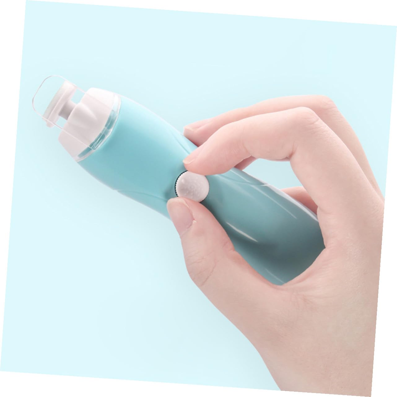 Pulidor de Uñas para Bebés Eléctrico Usb, 1 Juego Azul