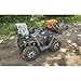 Guide Gear Universal ATV Front and Rear Cargo Basket Set, Luggage Carrier Racks, Heavy-Duty Steel Mesh, 2 Piece