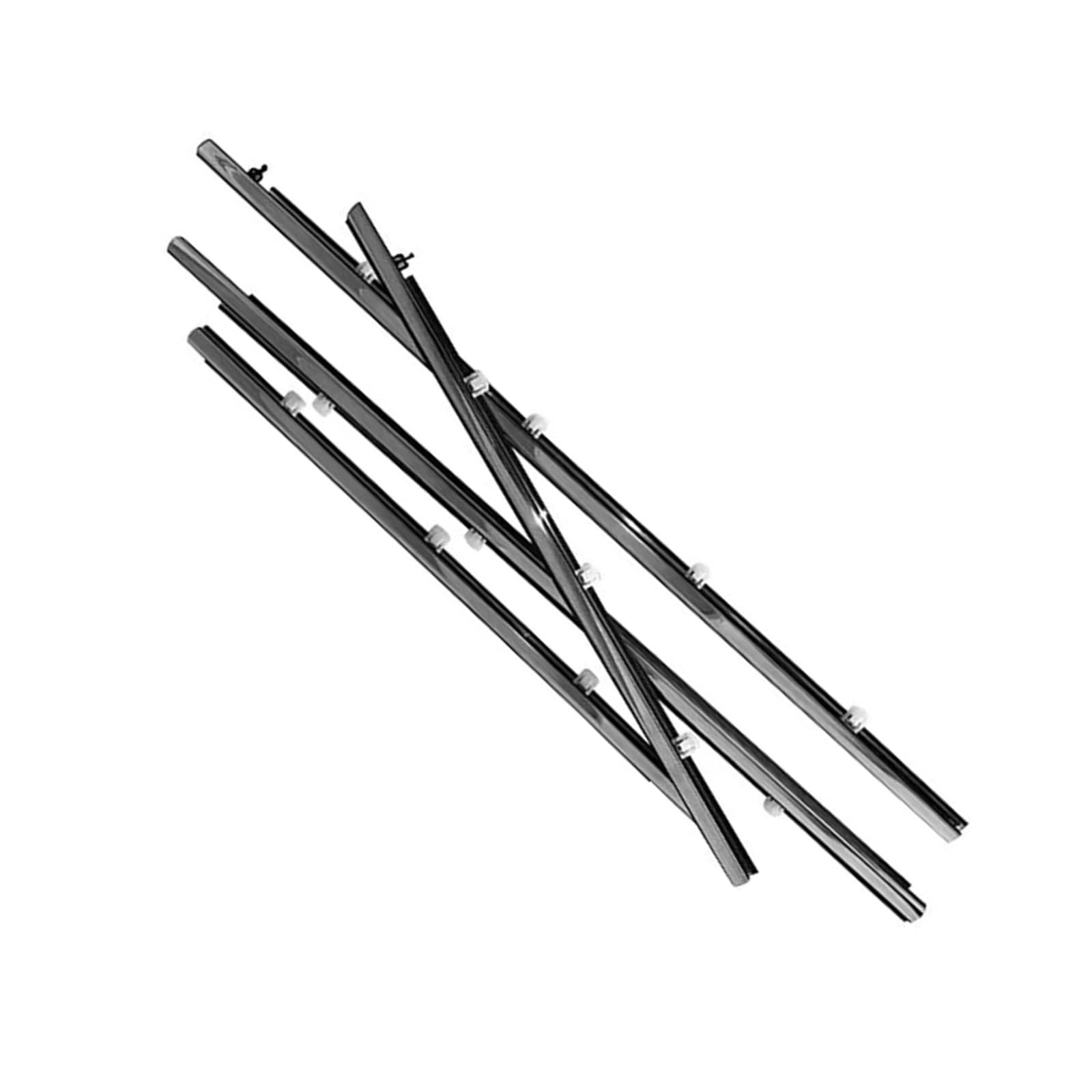 Car Weather Stripping Car Side Window Weatherstrips Door Glass Weather Strip Sealing Strips for Spirior for Accord for Acura TSX 2009-2014