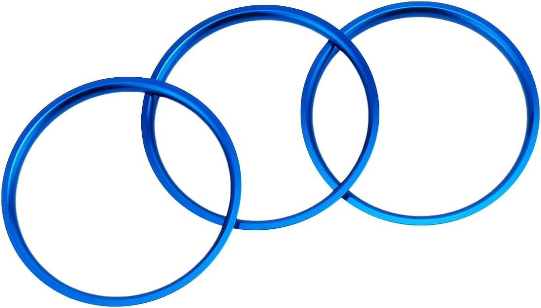 Blue Car Air Conditioner AC Vent Outlet Ring Trim Fit for Mazda MX-5 MX5 Mazda 2 CX-3 CX3 RF ND Car Accessories image 3