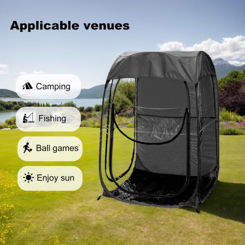 Carpa inflable para camping 2 personas con 12 ventanas de malla miniatura 4