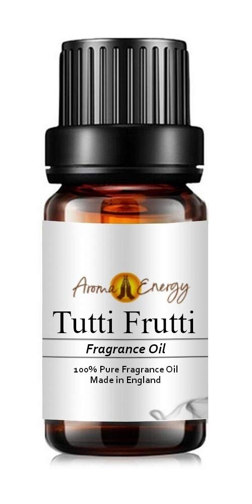 Tutti Frutti Fragrance Oil, 10ml - Use in Aromatherapy Diffuser, Home Made Making, Potpourri, Candle, Soap, Slime, Bath Bomb, Air Freshener