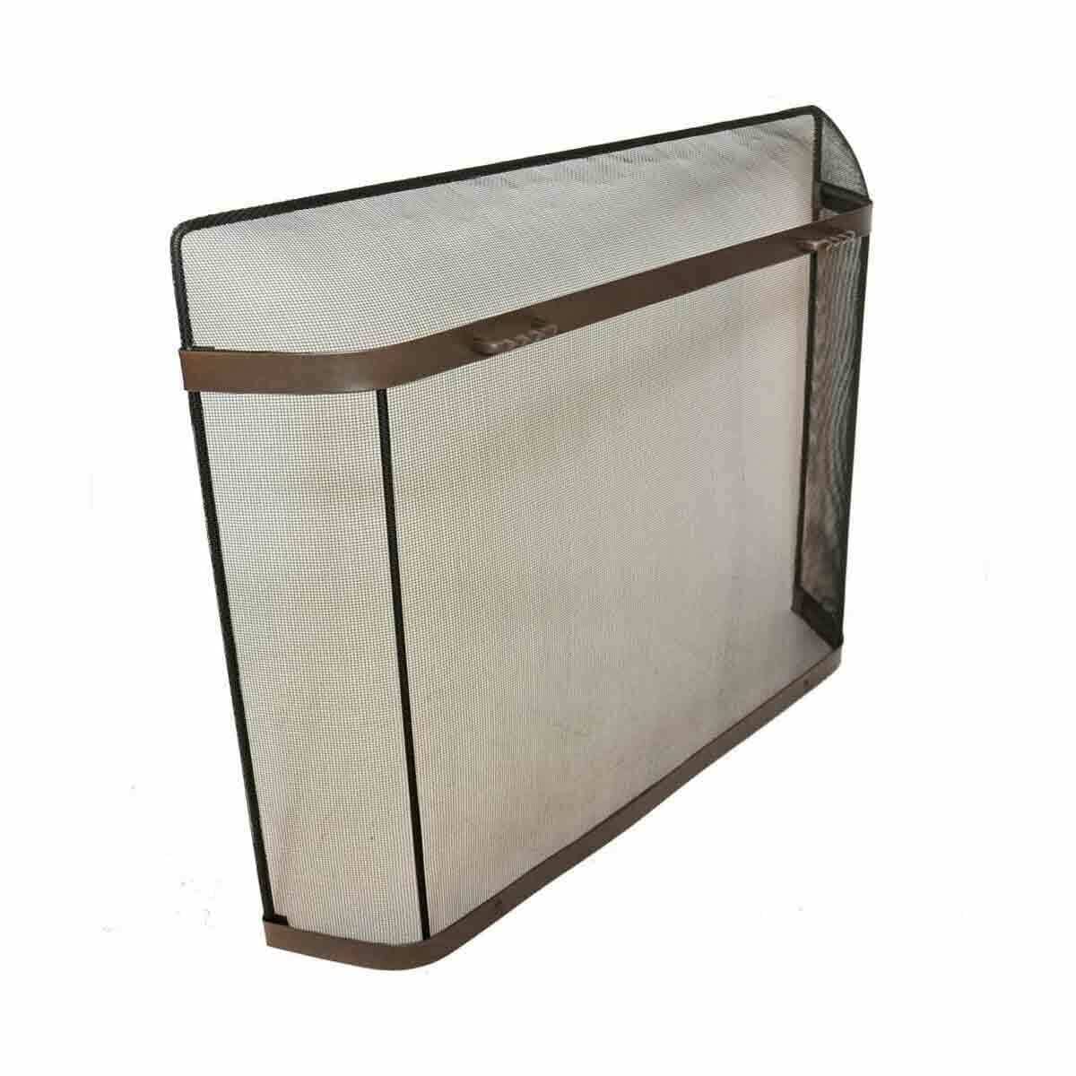 JONATHAN - Wrought Iron Fireplace Railing 70 Cm