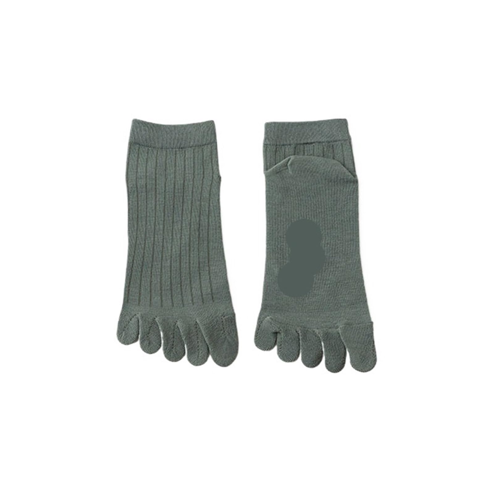 Calcetines cinco dedos de algodón transpirable con absorción de sudor 8