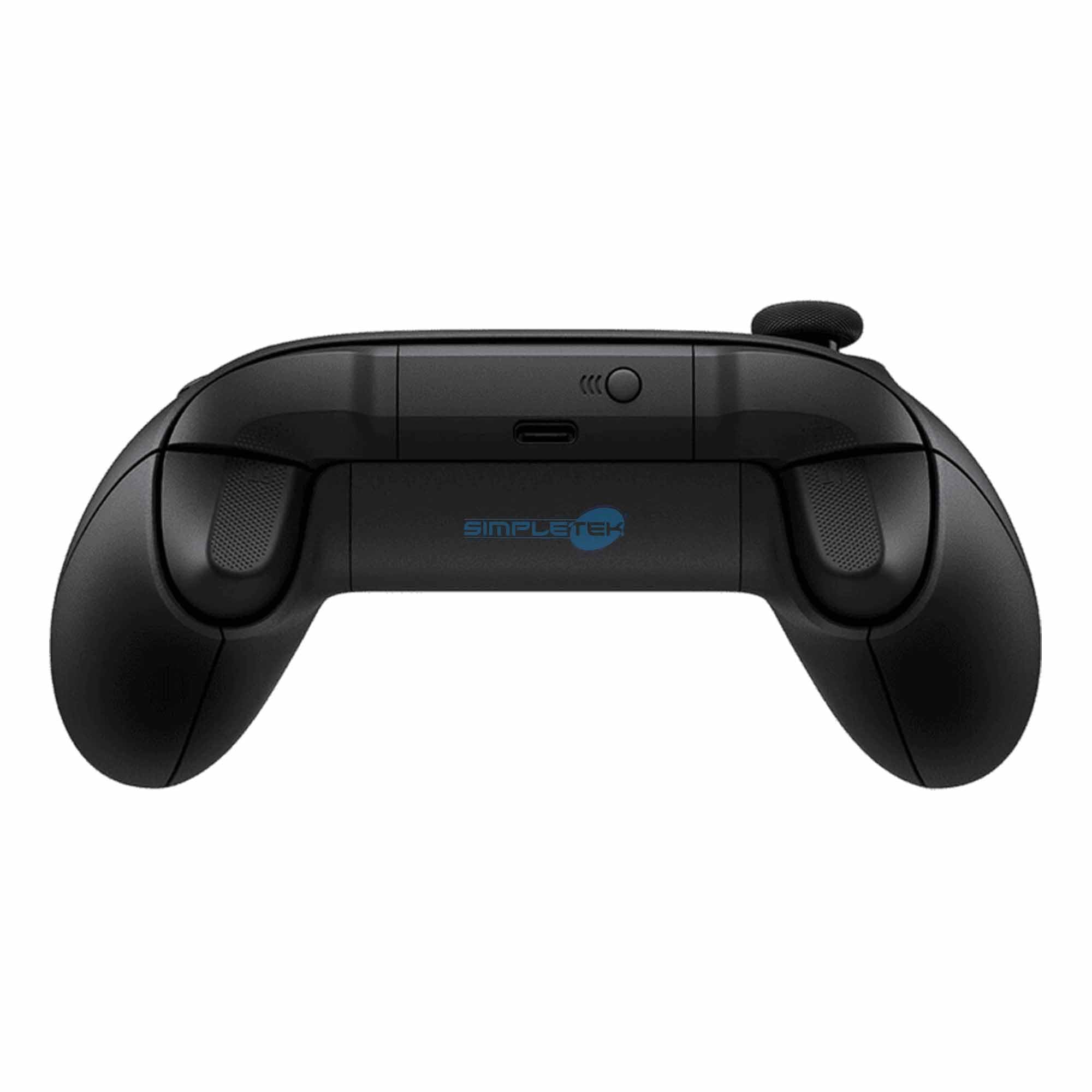 SIMPLETEK - Controller Wireless Gaming Ergonomico - USB-C - Carbon Black | Compatibile con Xbox X S One Series, Compatibile con Android e Windows, Compatibile con iOS, Bluetooth, jack audio 3,5 mm