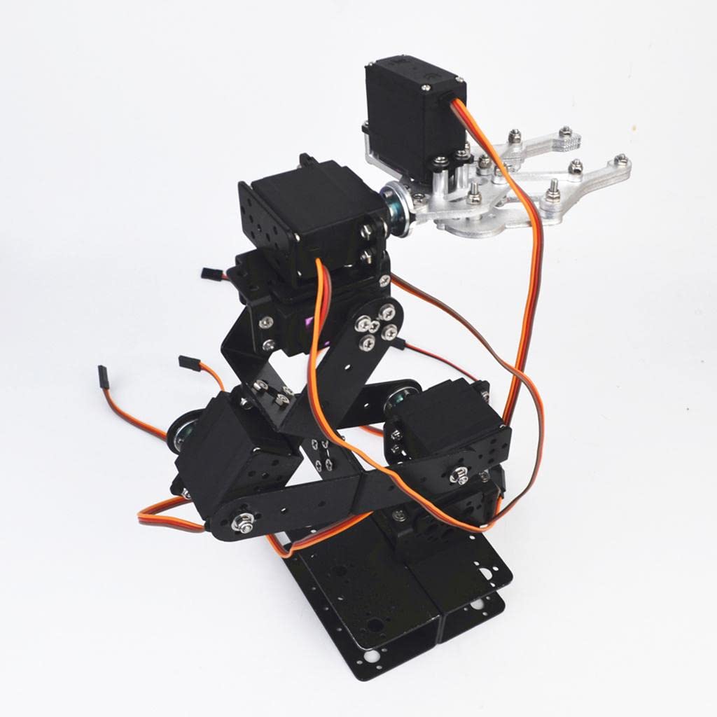 6 DOF Robot Manipulador Metal Mecánico Brazo Kit para Juguete Robótico Infantil